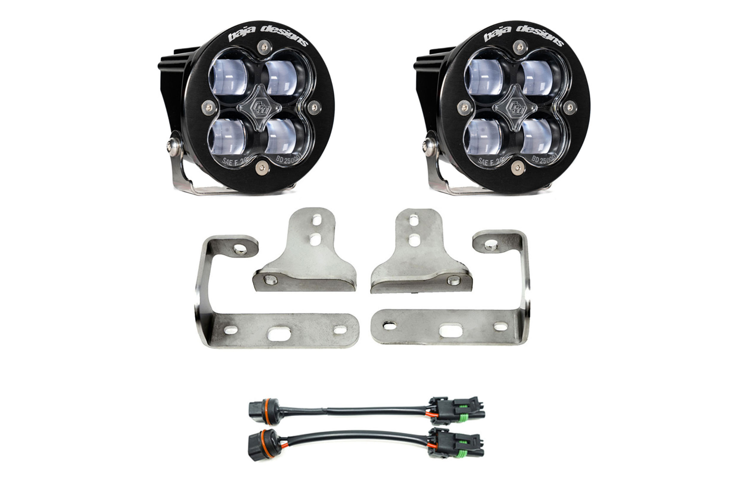 20-26 Jeep Gladiator JT Squadron-R Fog Pocket Light Kit (Sport Bumper)